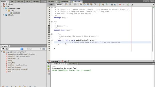 Java Print function. First program friendly! смотреть онлайн