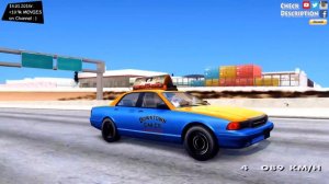 GTA San Andreas - GTA 5 Vapid Stanier II Taxi EnRoMovies _REVIEW