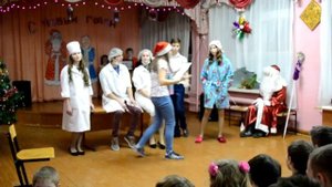 29.12.16 | выступление на конкурсе школьных новогодних сценок.