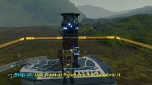 Enter Crater (Out of Map) in Death Stranding: Capital Knot City