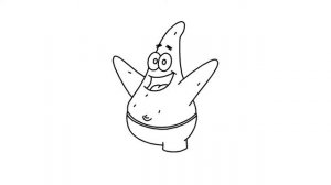 Как нарисовать Патрика из мультика Спанч Боб / How to draw Patrick from SpongeBob (Губка Боб)