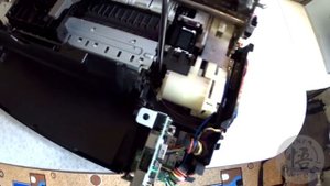 Как отделить механизм принтера Canon Pixma от корпуса