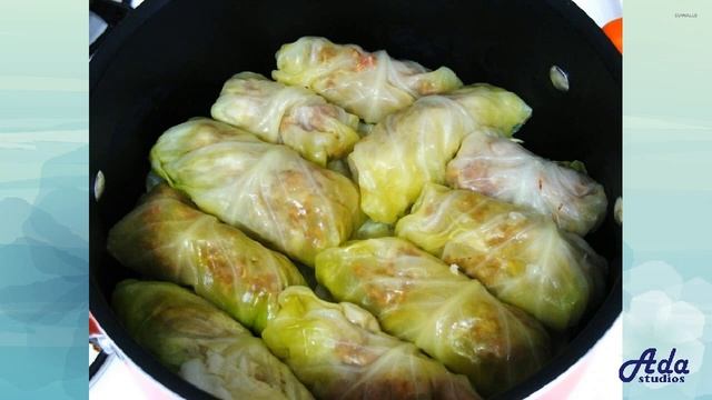 Голубцы из замороженной капусты Рецепт, пошаговый, как приготовить, видеорецепт