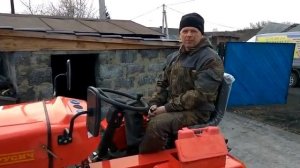 Минитрактор Русич Т-15 г. Кемерово-отзыв клиента о нашей компании.