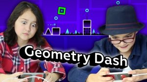 Реакции детей на Geometry Dash