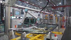 Нанесение герметика коботом Universal Robots