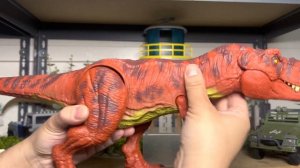 Unboxing Jurassic Park ‘93 collection Electronic Real Feel RED Tyrannosaurus Rex (Target Exclusive
