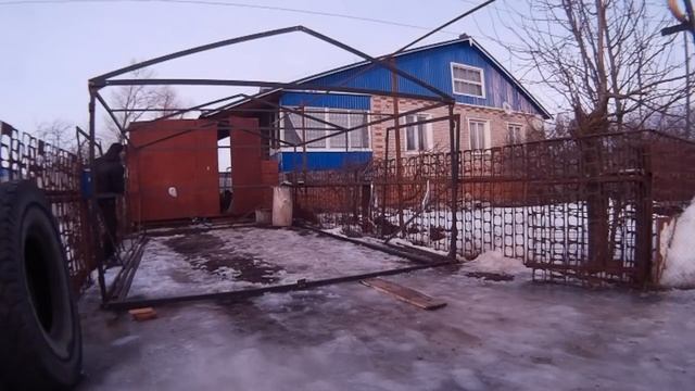 Сборка каркаса гаража в ускоренном режиме (timelapse sj4000) смотреть онлайн