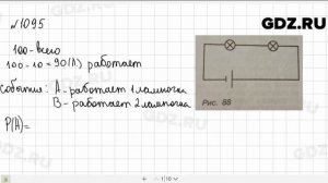 № 1095 - Алгебра 9 класс Макарычев