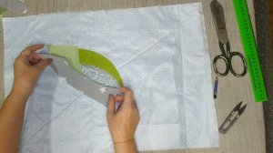 Кухонный набор из обрезков.Интересный пэчворк.(2022г)