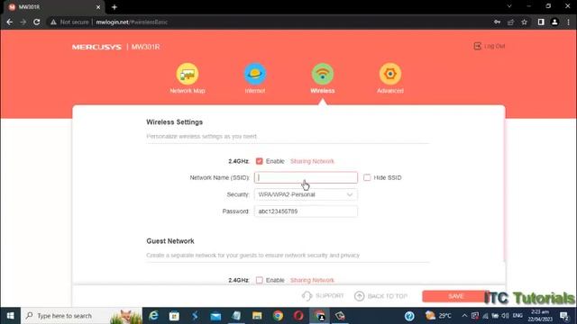 How to Change WiFi Name and WiFi Password in Mercusys Router