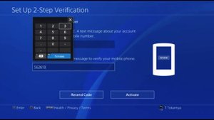 Как включить 2 Step Verification (СМС-аутентификацию) на PS4