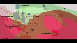 Положение в зоне СВО на карте 23-24 августа 2023 года