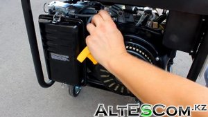 Запуск Бензинового генератора HYUNDAI HHY 9000FE 5,9кВт