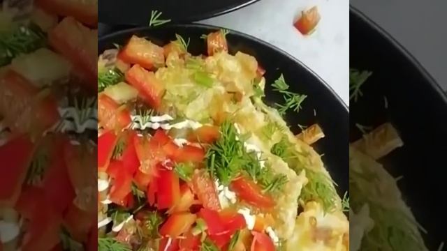 Капустные листья в кляре . смотреть онлайн