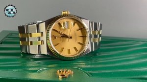 КВАРЦЕВЫЕ ROLEX?! Обзор винтажной модели Rolex Datejust
