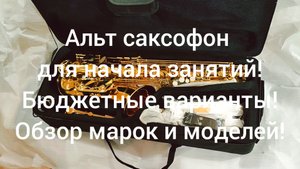 Саксофоны. Какой купить саксофон для начала? Обзор марок и моделей!| Мьюзик-Стор|#саксофон #купить