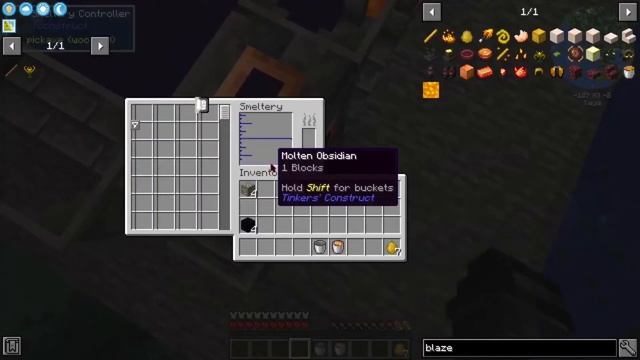 HOW TO: Get MOLTEN BLAZE in MINECRAFT! | Tutorial | Minecraft Tinkers Construct смотреть онлайн