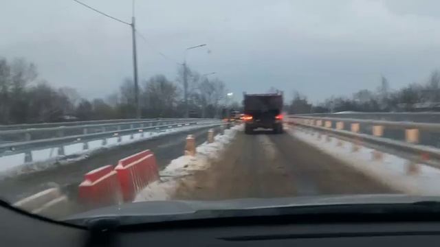 На полтора месяца просрочили сдачу моста по нац.проекту БКД, инициированного Путиным, в Архангель...