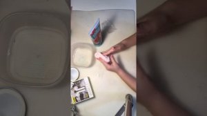 Слайм из мягкого пластилина