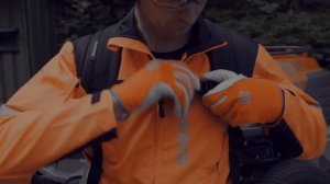 Подготовка ранцевой воздуходувки Husqvarna к работе