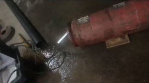 Печь буржуйка из пропановского баллона для гаража