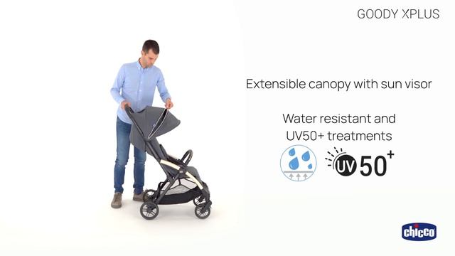 Goody XPlus, the elegant self-folding stroller смотреть онлайн