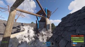 100 ДНЕЙ! Выжил на самом опасном районе среди Кланов в Rust Раст