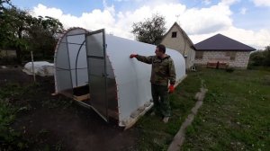 Укрывной материал в теплице ......или как накрыть теплицу укрывным материалом