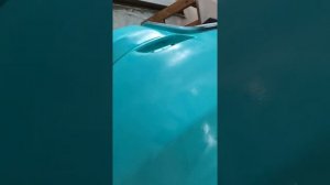 Покраска авто бампера монтаной с балончика