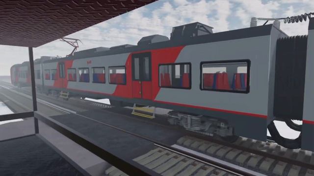 Проезд скорого поезда ласточка на южном переезде в роблокс смотреть онлайн