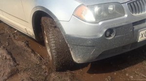 Бездорожье на BMW X3 обслуживание