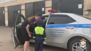 В Мордовии сотрудники Госавтоинспекции исполнили заветную мечту 6-летнего мальчика