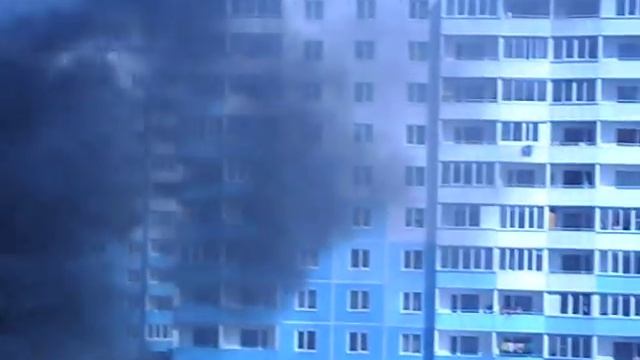 04.05.2015 Пожар в районе "Чистая Слобода" г.Новосибирск смотреть онлайн