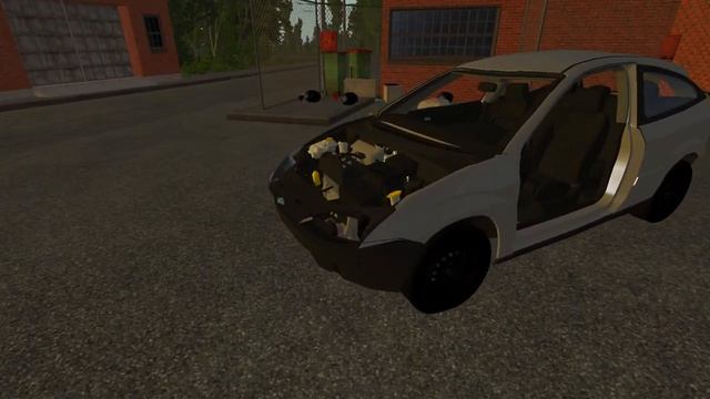Купил перевёртыш! Битый Ford Focus - возможно ли восстановить? (Реальная Жизнь в BeamNG) смотреть онлайн