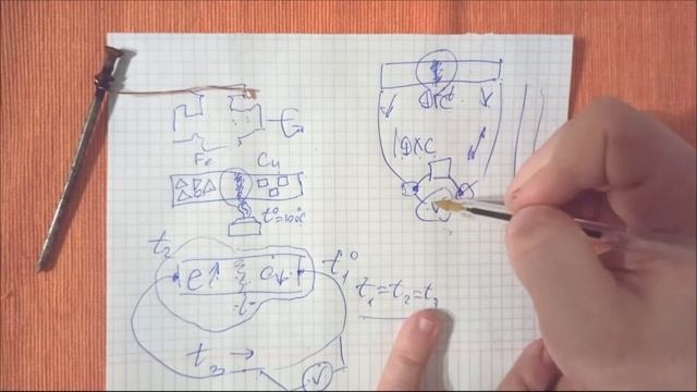 Термопара #1. Термопара из гвоздя. смотреть онлайн