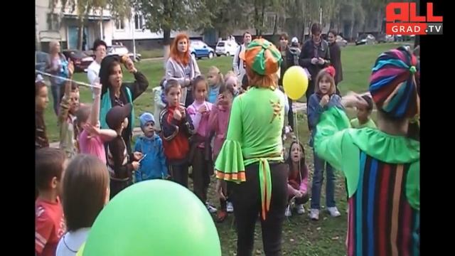 Детский праздник во дворе 28/01 от Еретнова С.А. allgrad.tv смотреть онлайн