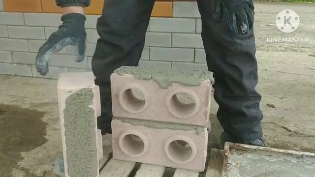 Así de ve la pega o junta del ladrillo ecológico ?♻️ muy resistente ?? смотреть онлайн