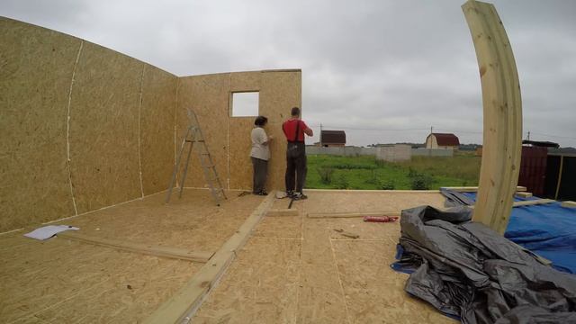 Дом из SIP панелей своими руками серия - 5 смотреть онлайн