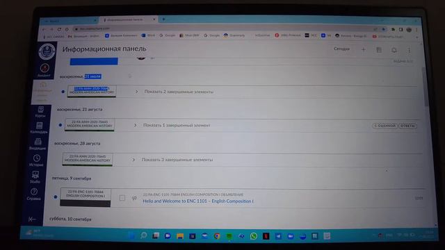 Американский Колледж во Флориде/ Мои Классы в США/Как Я Учусь онлайн в Америке?! смотреть онлайн