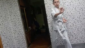 Ката на белый и синий пояс