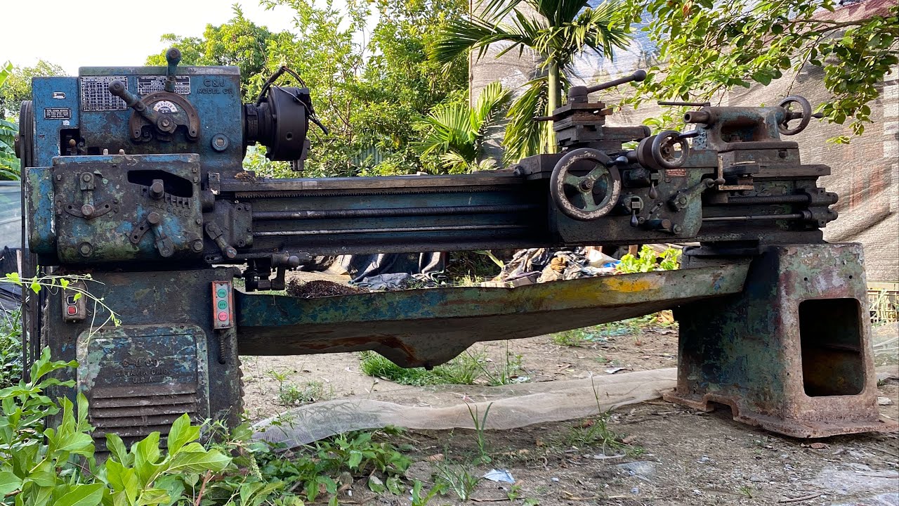 Восстановление и ремонт  Полная реставрация антикварных токарных станков 4К - 1ЖЖ
