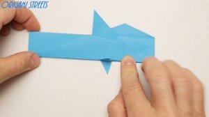 Оригами акула молот из бумаги. Как сделать.