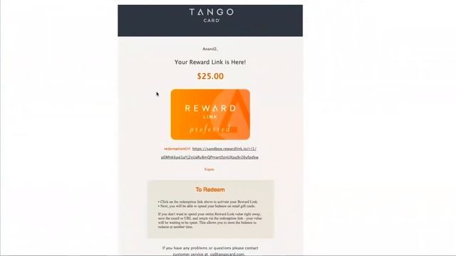 Tango Card – Make Employee Rewards and Customer Incentives Easy with Reward Link смотреть онлайн