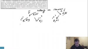 Тест на гепатит (ЕГЭ. Профиль. Задача 4)