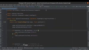 ANDROID - VIEWPAGER 2 WITH DYNAMIC FRAGMENTS TUTORIAL IN JAVA