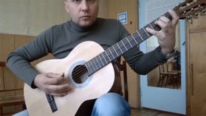 Уроки гитары.Мощнейший риф на акустике