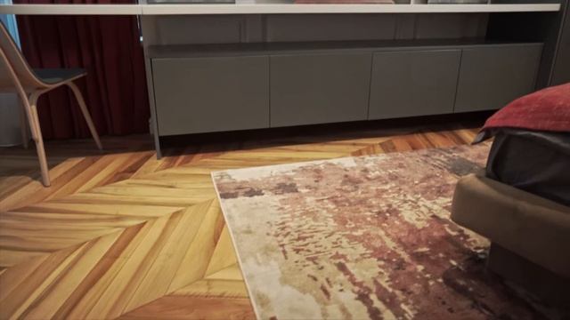 2-комнатная квартира с ремонтом в стиле "минимализм" в ЖК Skyline Residences (Киев, Печерск) смотреть онлайн