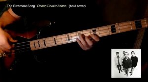 THE RIVERBOAT SONG - Ocean Colour Scene (BASS COVER + TAB & sheet) ⛵ Fender Jazz Bass Geddy Lee