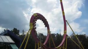 Самый страшный атракцион на ВДНХ.